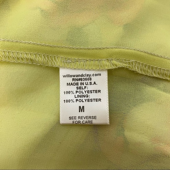 NWT Willow & Clay Ruffle Floral Maxi Dress - Picture 9 of 13